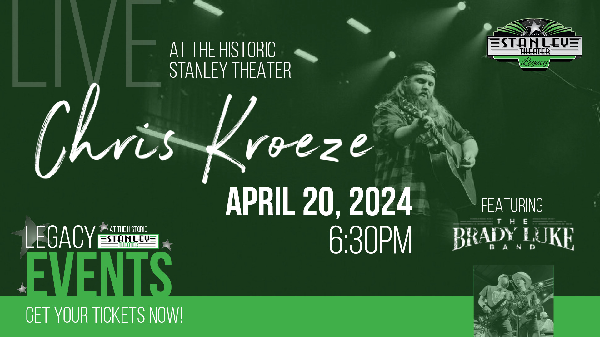 Stanley Theater Legacy Events - Chris Krosze Poster 1920x1080 0224